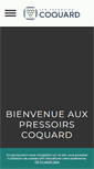 Mobile Screenshot of coquardpresses.com